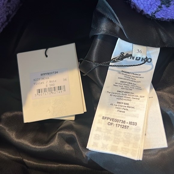 Simona Tweed Cropped Jacket - Picture 6 of 8